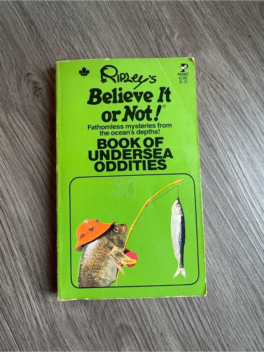 3/$20 Ripley’s, believe it or not Book of Undersea Oddities mass market PB